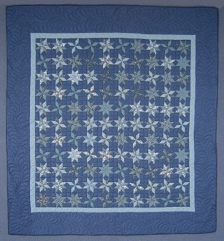 Star Patchwork Amish Quilt 103x112
