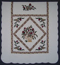 Victorian Basket Applique Amish Quilt 104x113