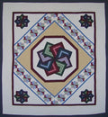 Starspin Amish Quilt 102x112