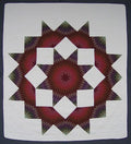 Broken Star Patchwork Amish Quilt 102x113