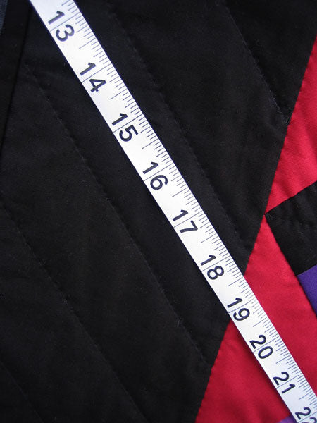 Amish Nine Patch Shadow Wall Hanging Quilt