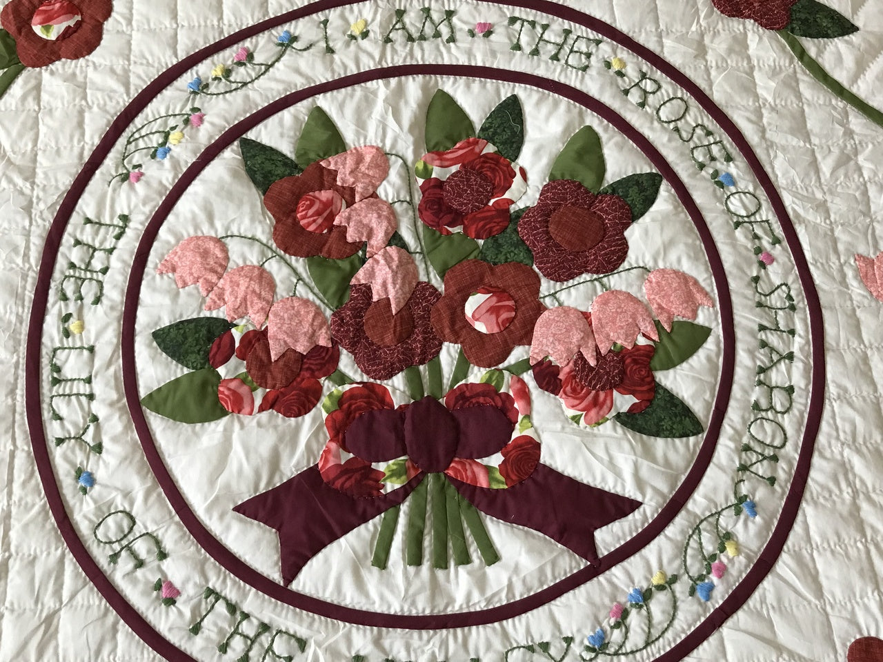 Rose of Sharon Applique