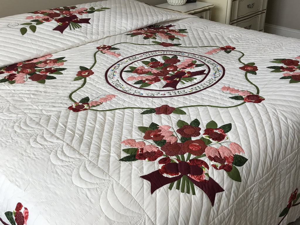 Rose of Sharon Applique
