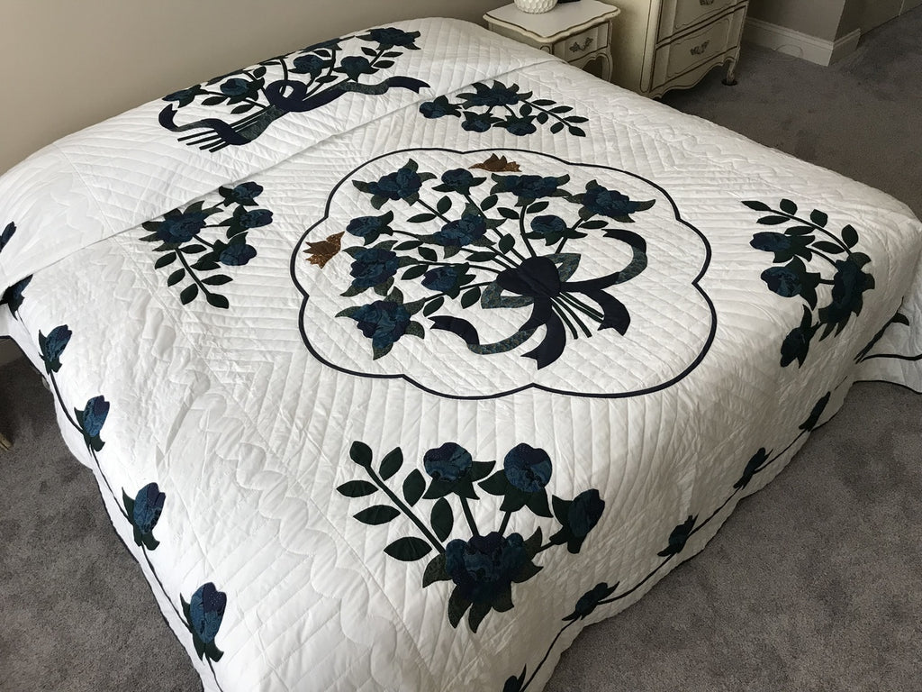 Flower Bouquet Applique