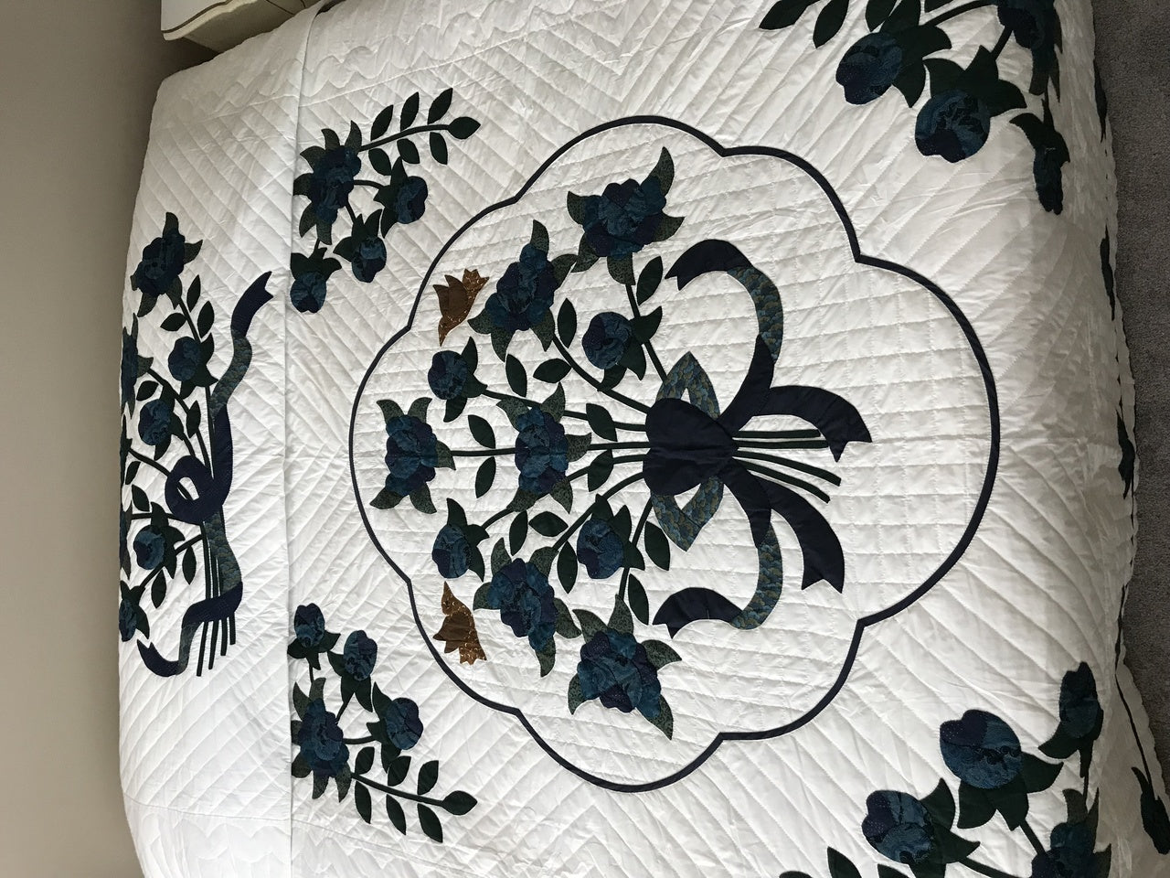 Flower Bouquet Applique
