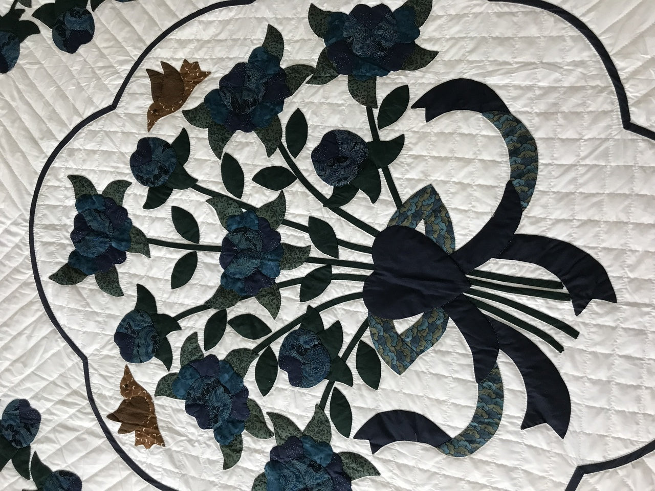 Flower Bouquet Applique