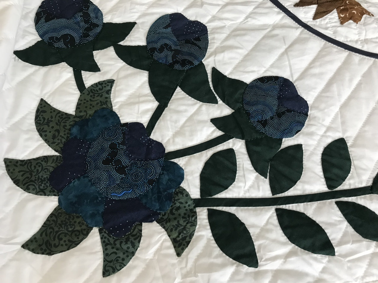 Flower Bouquet Applique
