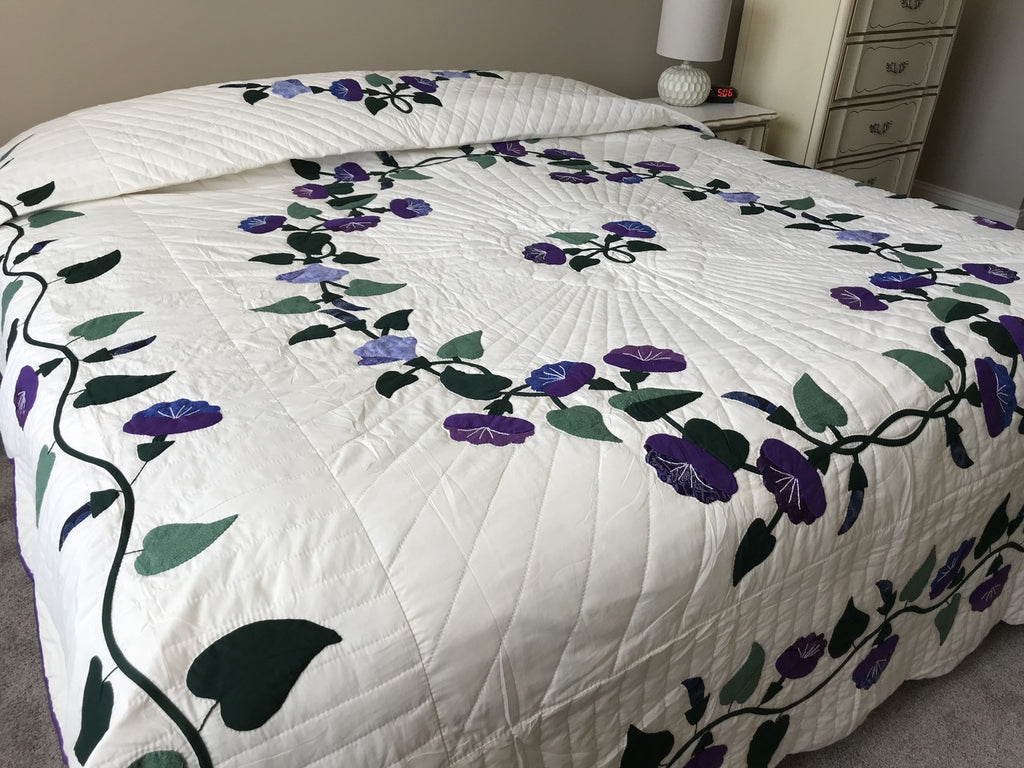 Morning Glory Applique