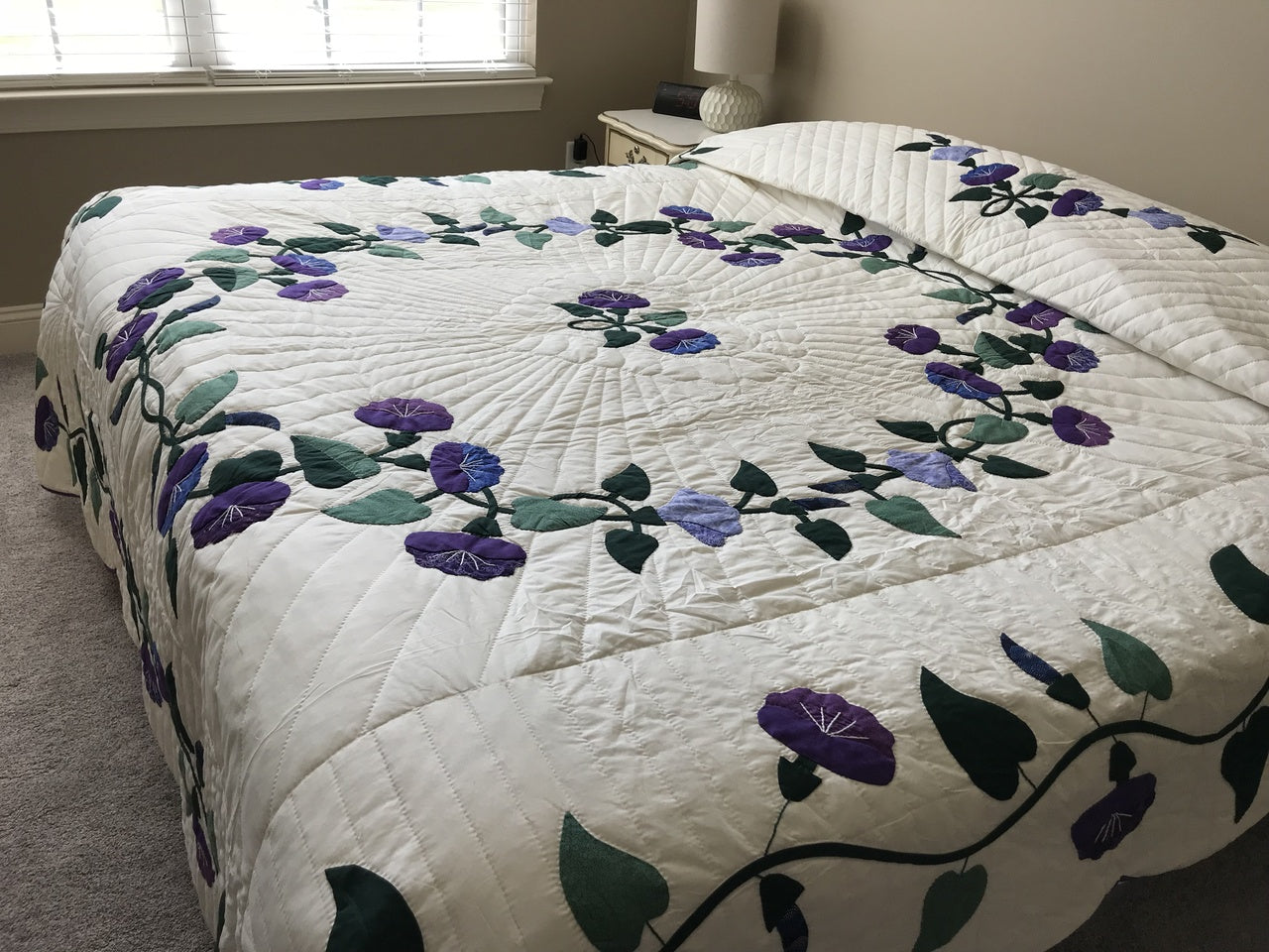 Morning Glory Applique