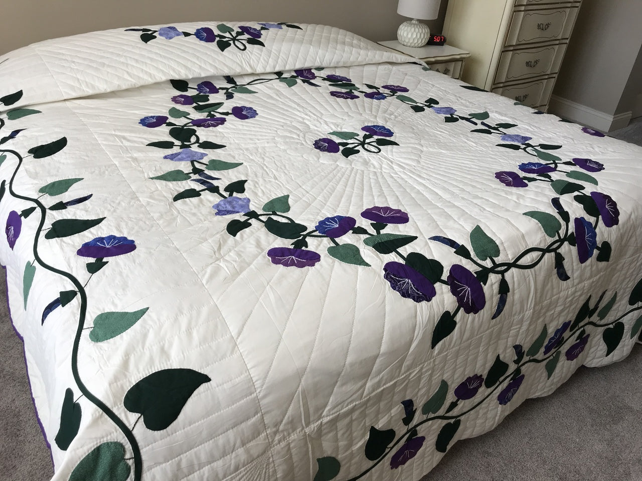 Morning Glory Applique