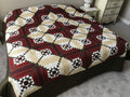 Log Cabin Dutch Star Patchwork