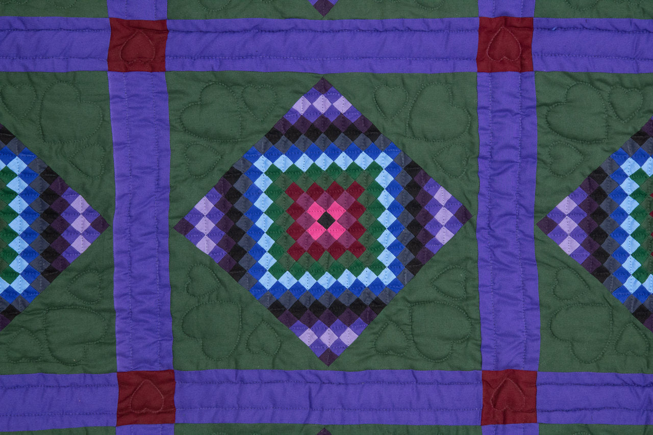 Dutch Colors Mini Postage Stamp Patchwork