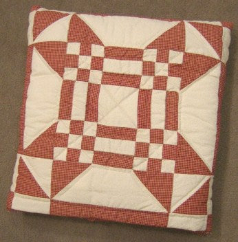 Nine Patch Star Amish Quillow