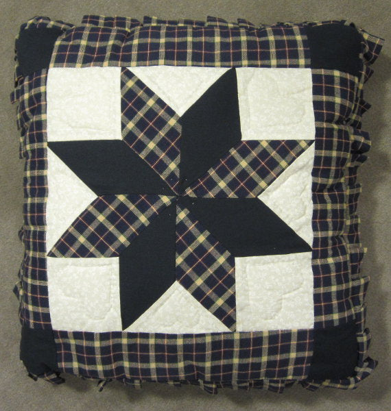 Country 8 Point Star Amish Quillow