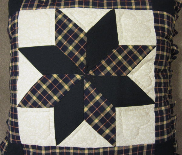Country 8 Point Star Quillow