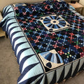 Dutch Mini Postage Stamp Fan Patchwork