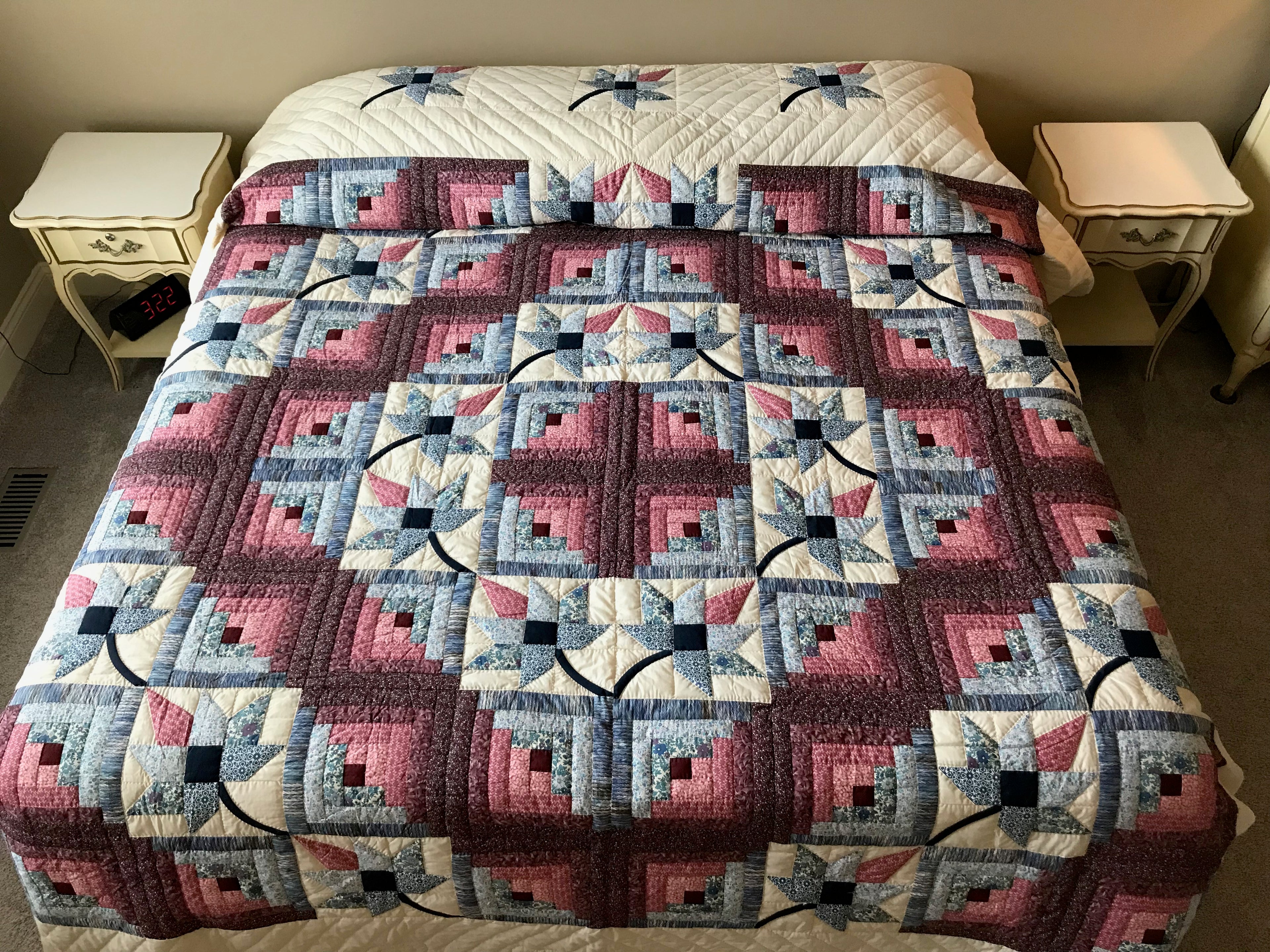 Breezy Leaf Log Cabin