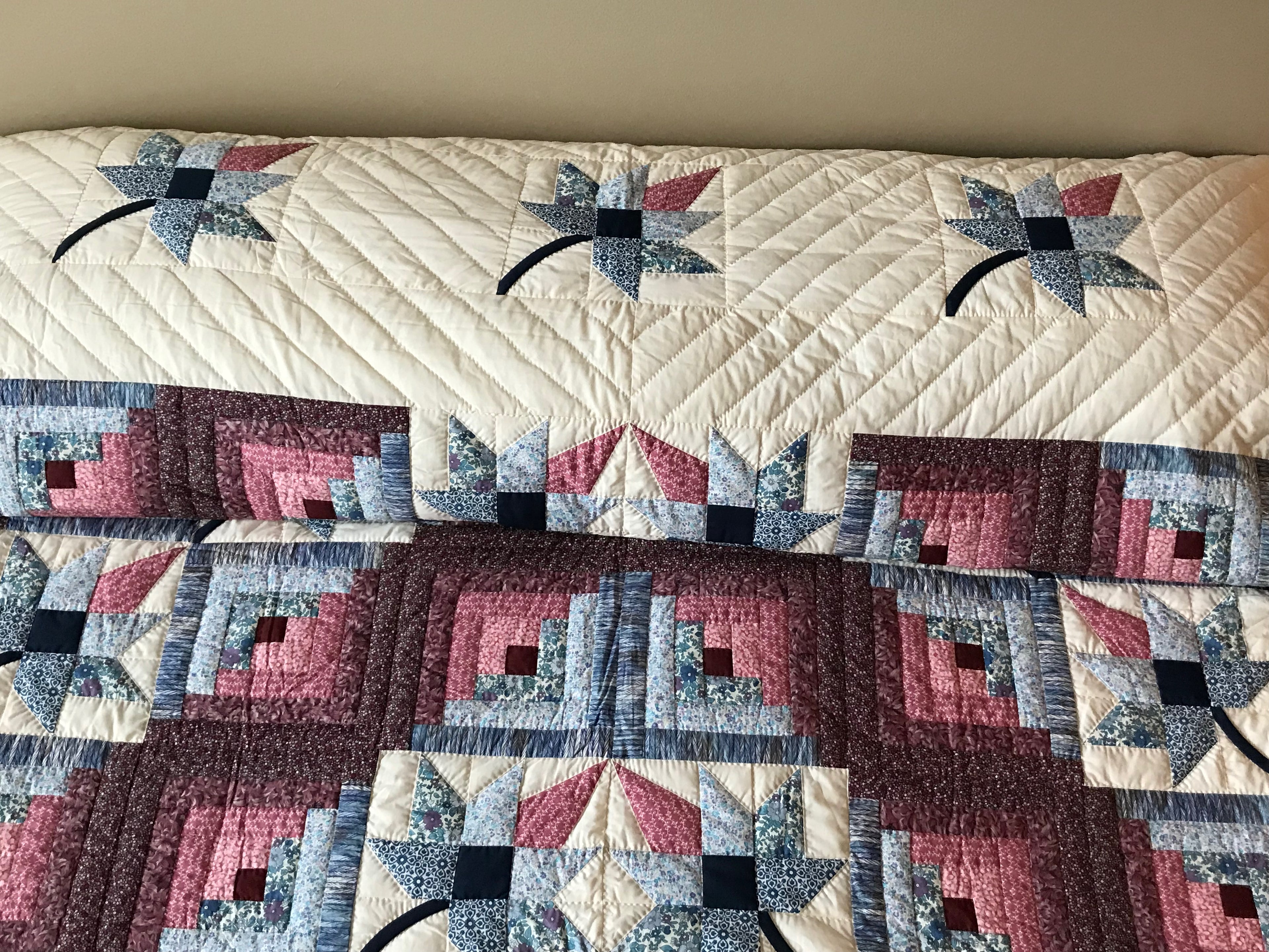 Breezy Leaf Log Cabin