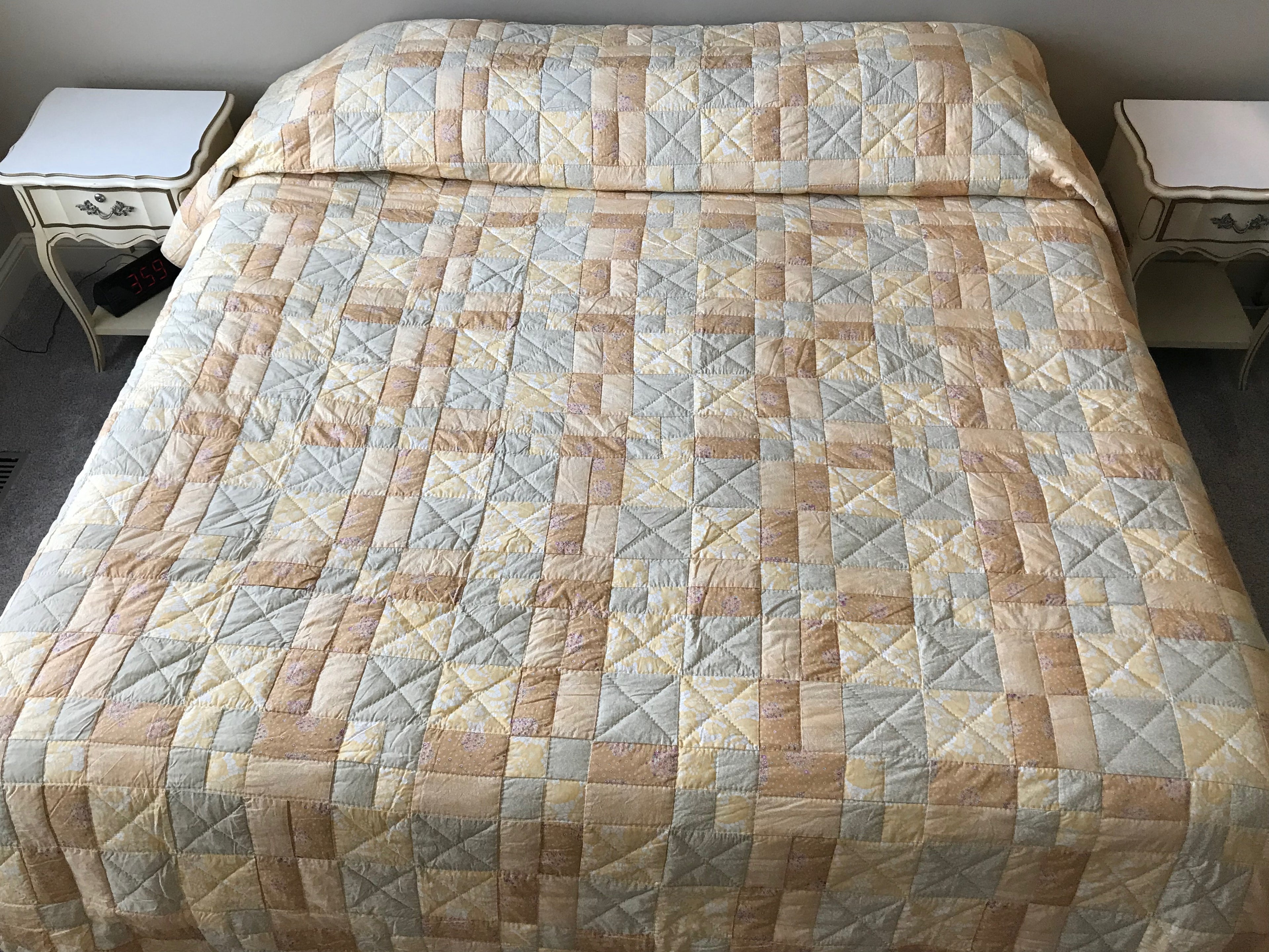 Sunshine Yellow Patchwork
