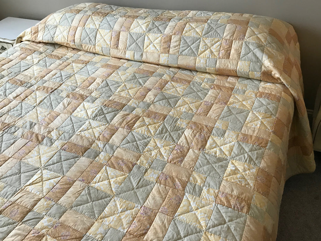 Sunshine Yellow Patchwork