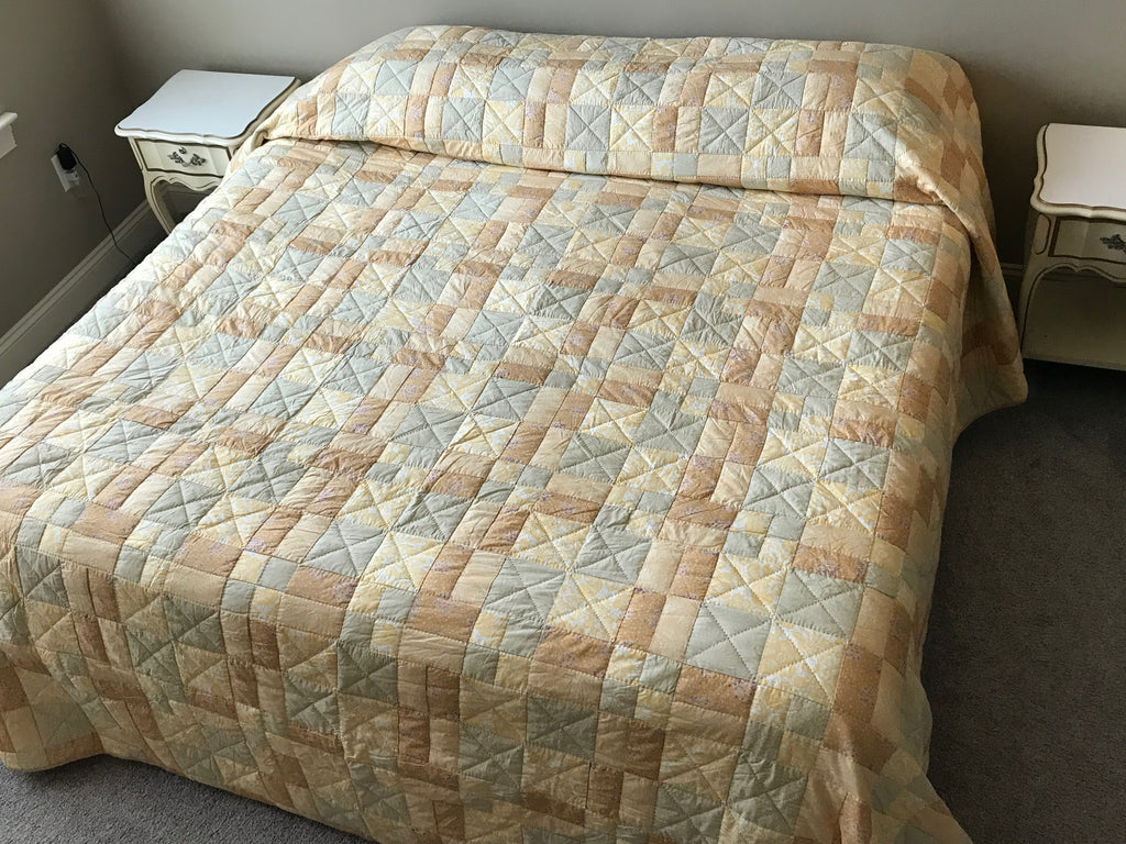 Sunshine Yellow Patchwork