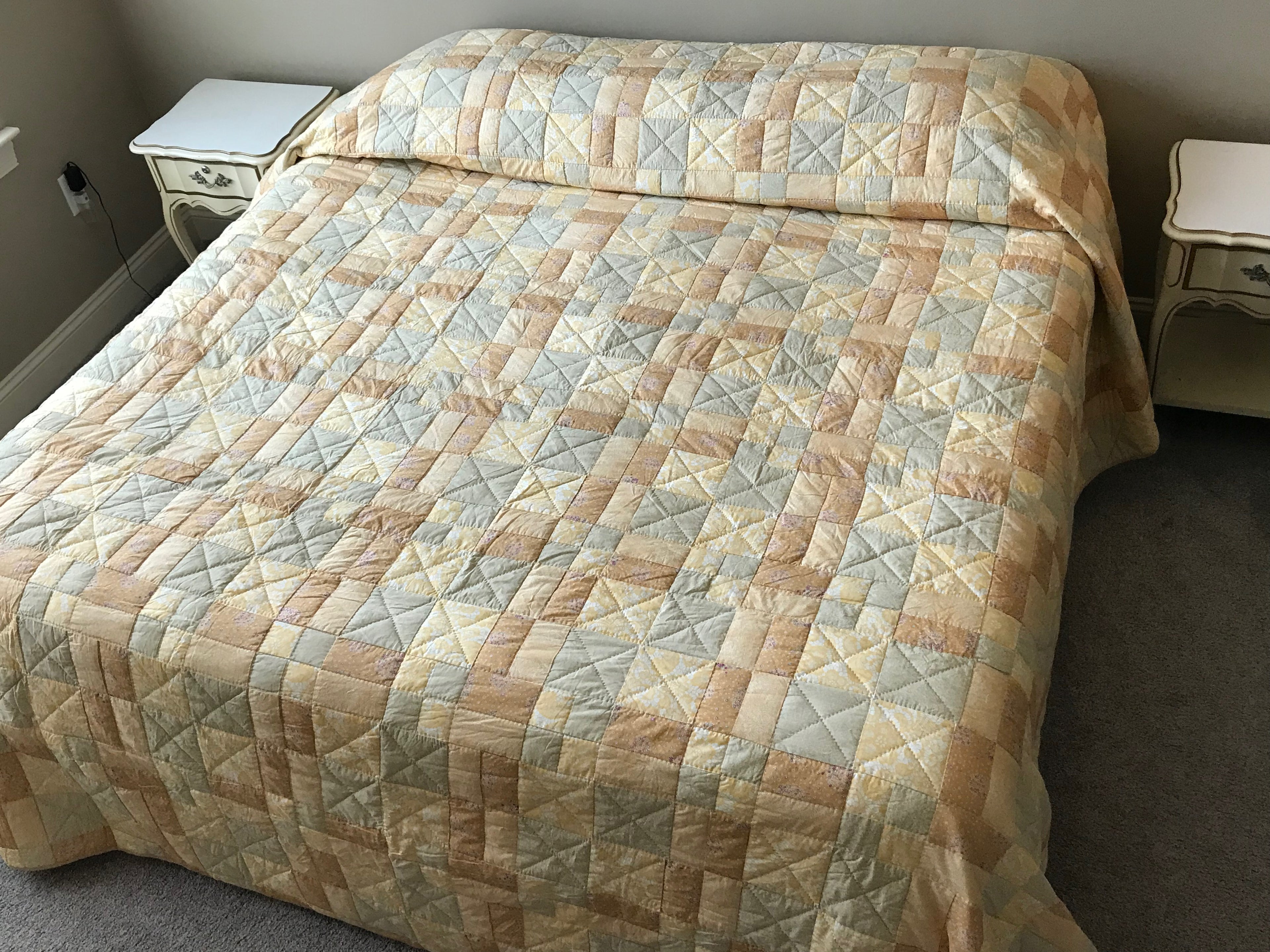 Sunshine Yellow Patchwork