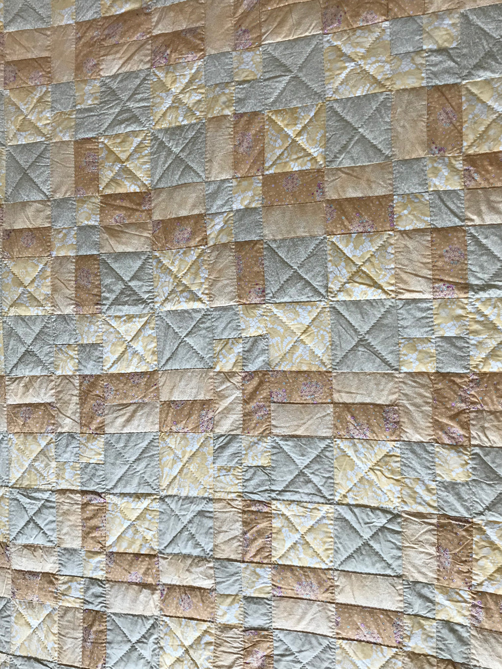 Sunshine Yellow Patchwork