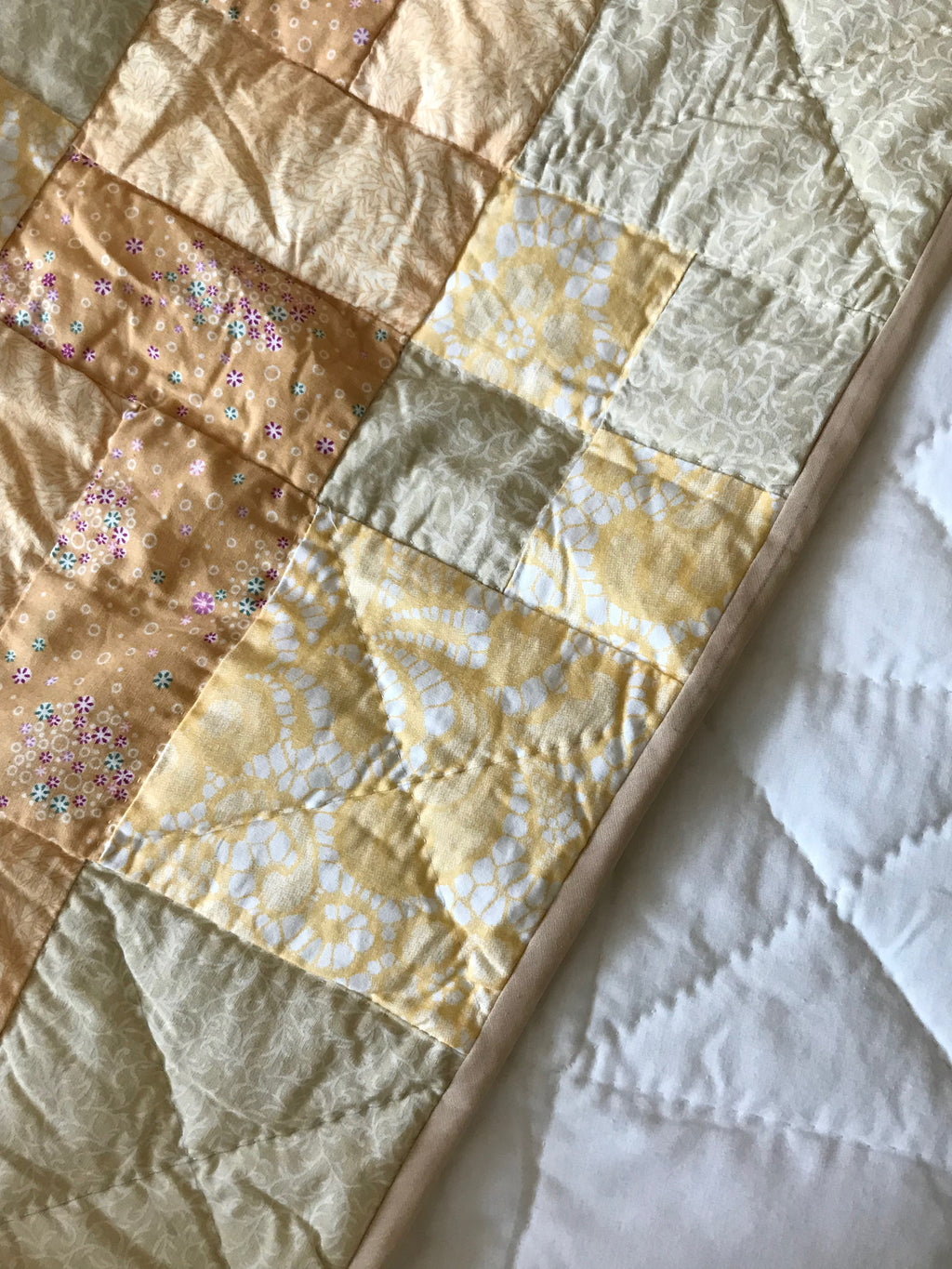 Sunshine Yellow Patchwork