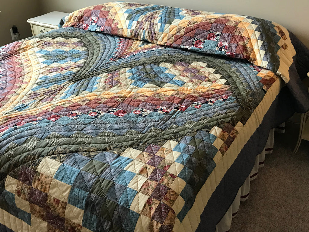 Bargello Heart Patchwork