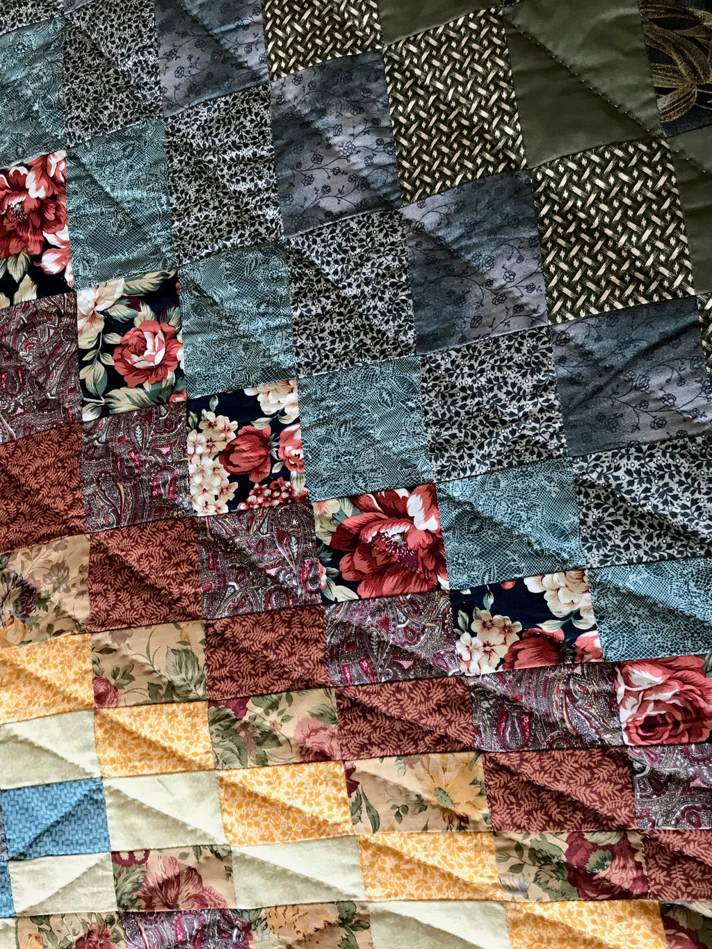 Bargello Heart Patchwork