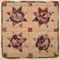 Amish Patched Star Patchwork Wall Hanging Quilt