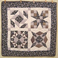 Amish Star Sampler Patchwork Wall Hanging Quilt