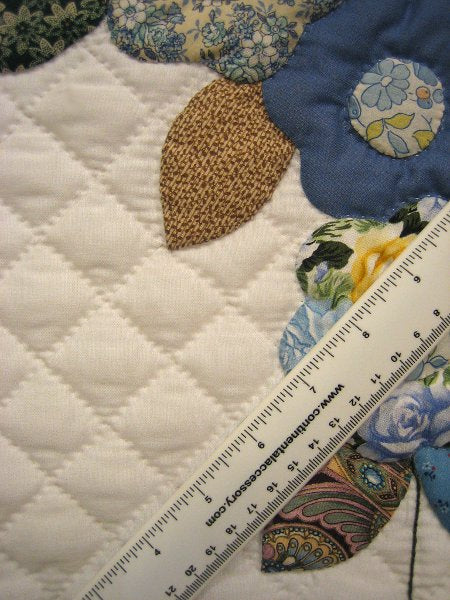 Amish Flower Applique Wall Hanging Quilt