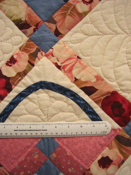 Basket Fan Amish Quilt Wallhanging