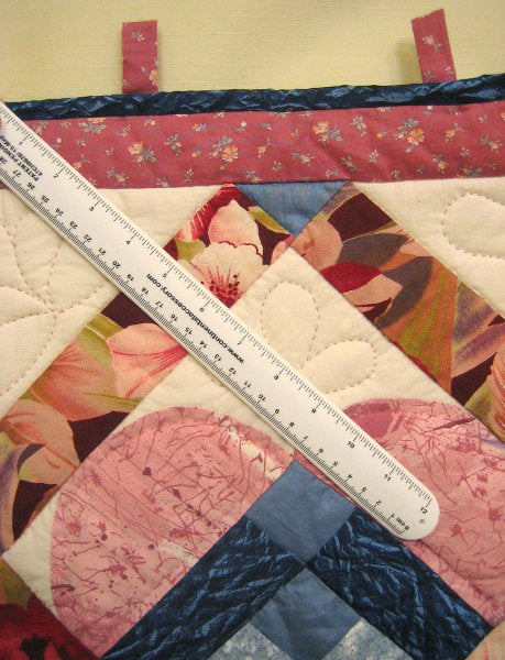 Basket Fan Amish Quilt Wallhanging