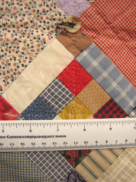 Hopscotch Nine Patch Amish Quilt Wallhanging