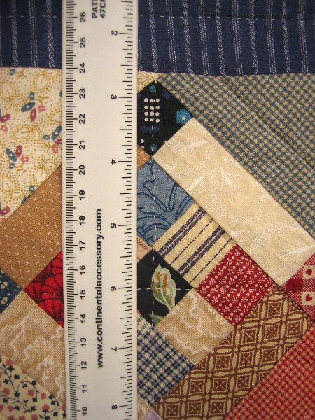 Hopscotch Nine Patch Amish Quilt Wallhanging