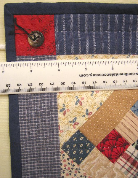 Hopscotch Nine Patch Amish Quilt Wallhanging