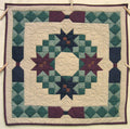 Amish Lancaster Wreath Wall Hanging Quilt