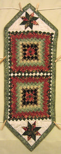 Amish Miniature Diamond Square Wall Hanging Quilt