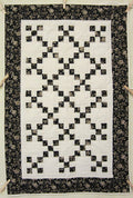 Amish Nine Patch Wall Hanging Quilt