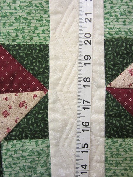 Windmill Squares Amish Patchwork Wall Hanging Quilt