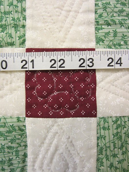 Windmill Squares Amish Patchwork Wall Hanging Quilt