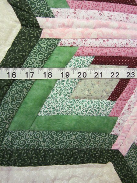Diamond Blending Star Amish Patchwork Wall Hanging Quilt