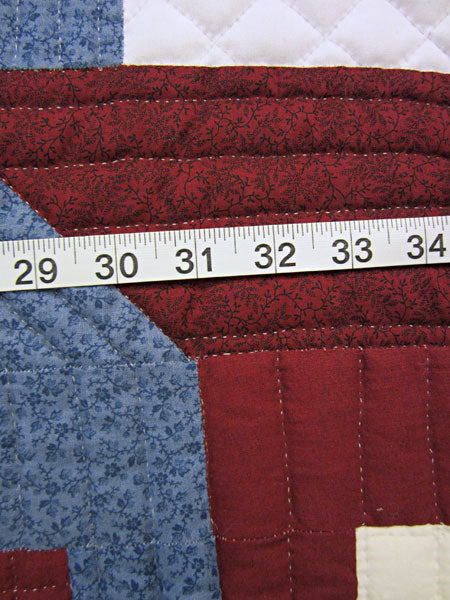 School Days Amish Wall Hanging Quilt