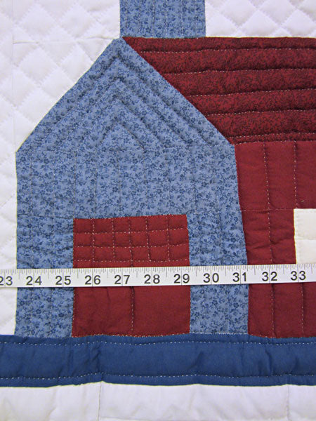 School Days Amish Wall Hanging Quilt