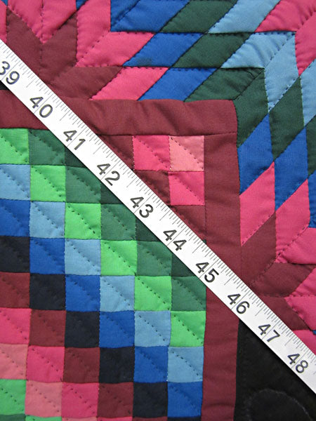 Amish Sunshine Star Patchwork Wall Hanging Quilt