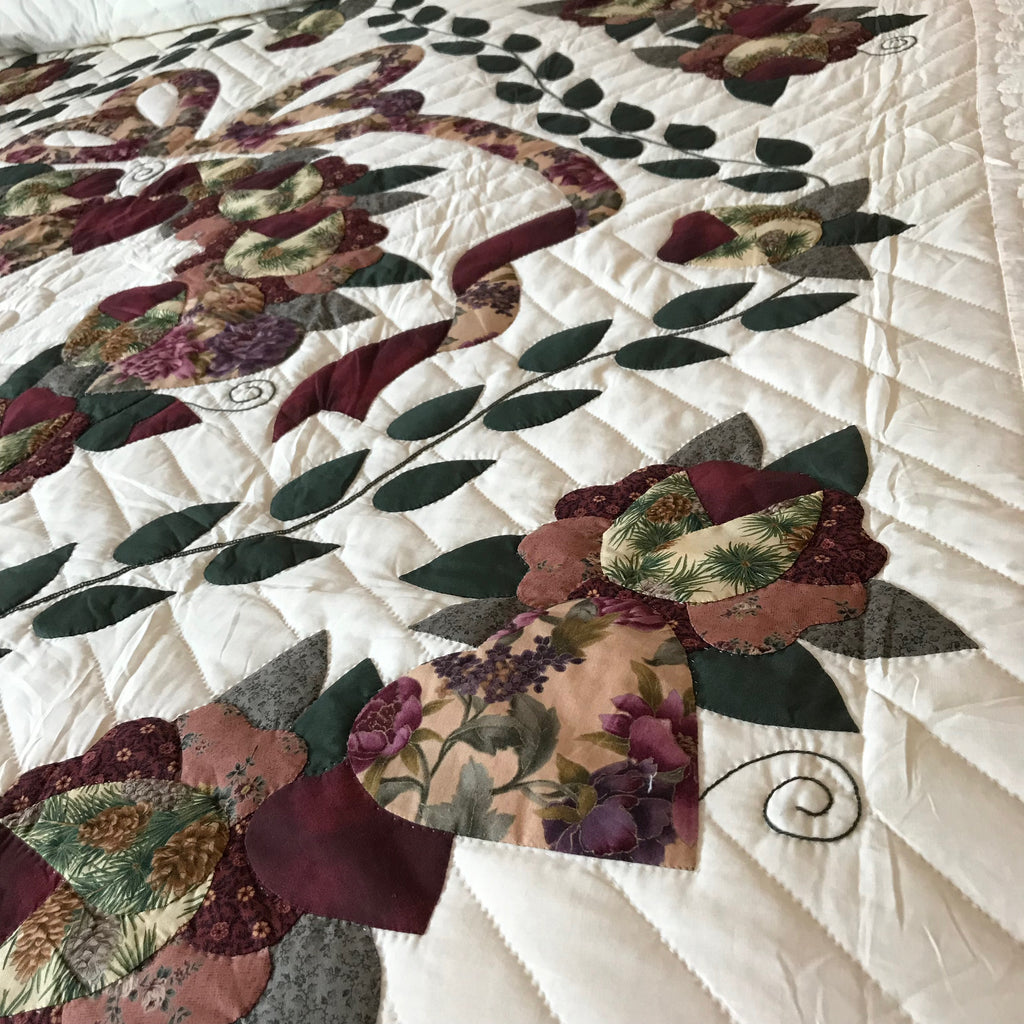 Country Rose Appliqué