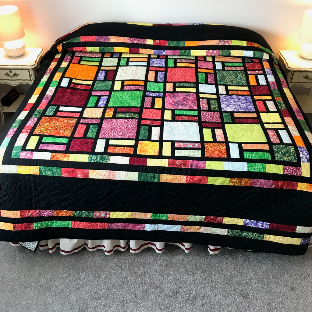Stained Glass Batik Patchwork