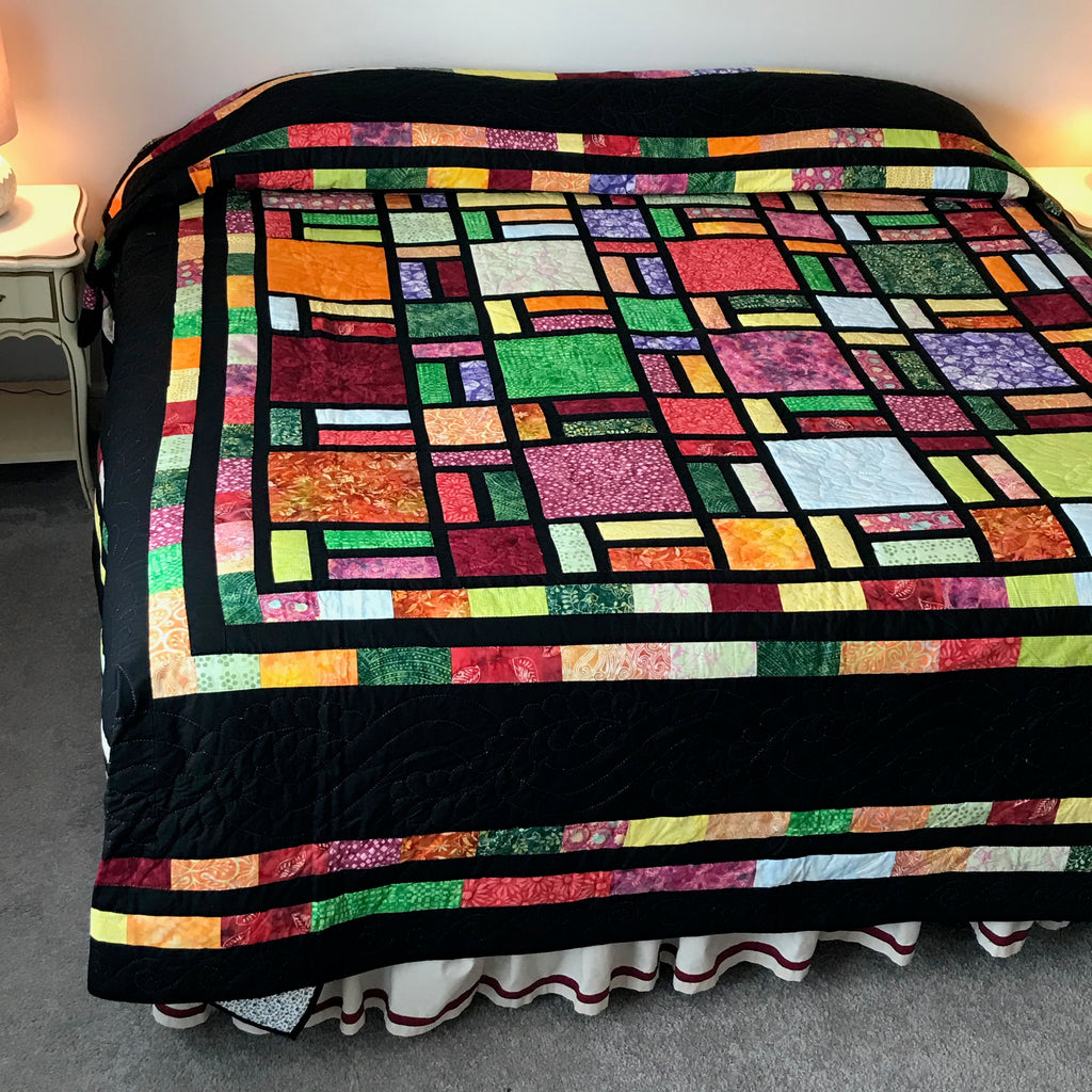 Stained Glass Batik Patchwork